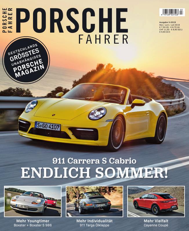 Журнал Porsche Fahrer №3 2019